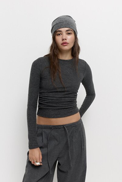 Buti بلوزة تي شيرت ناعمة الملمس من ALLBUCKS Pull* Bear* برباط ABPNB00008