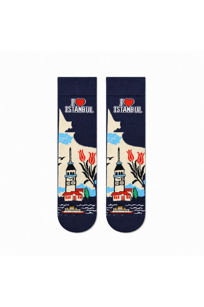 CARNAVAL SOCKS Carnaval Istanbul Landscape Maiden's Tower Unisex Socks