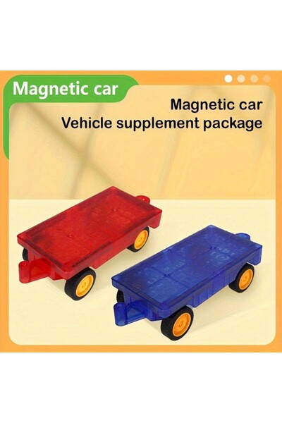Choice 2pcs 2pcs Magnetic Car, Creative Toys to Stimulate Creativity and Brai...