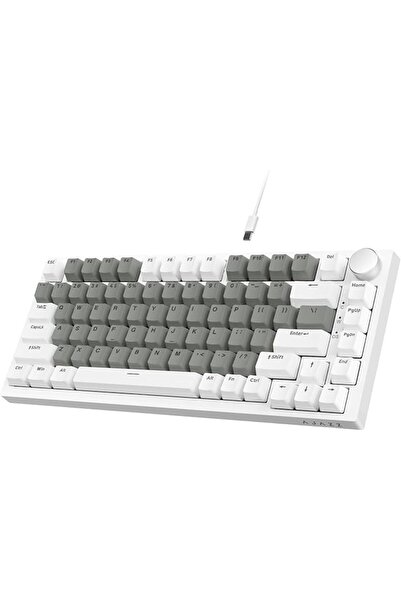 SiLabor X Attack Shark لوحة مفاتيح ميكانيكية ATTACK SHARK Ajazz AK820 مع مقبض...