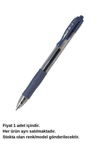 Pilot G2 0.7 Lacivert Roller Kalem BL-G2-7-PAW