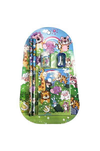 Justnote Σχολικό σετ Ζωάκια 23x14cm 703584