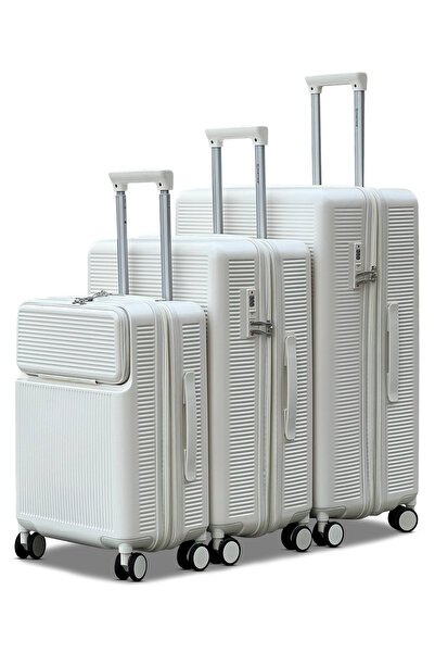 ZAAPPY Monarch Expandable PC 3PCS Set (20/24/28 Inch) Luggage, Hard Shell, Li...