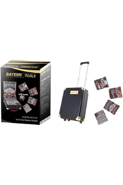 Royalty Line Bayern Tools trusă de scule de 409 piese, auriu, SK 409 G