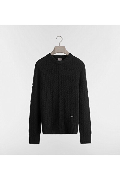 Beymen Collection Iconic Logo Embroidered Knitted Patterned Sweater