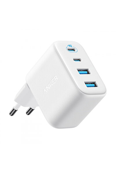 Anker Zolo 50W 2x USB-A + 2x USB-C Wall Charger, A121EG21, White