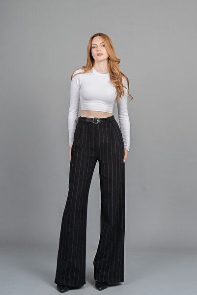 MissVina Trousers - Multicolor - Wide leg