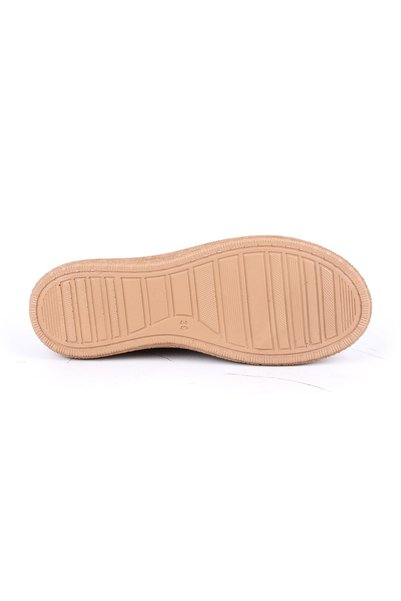 Mammamia Women's Slippers Daily Genuine Leather Closed Toe Anatomical Thick Sole Sabo 26Y-6140