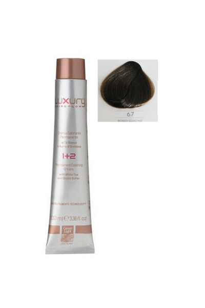 Greenlight Vopsea Crema Permanenta Luxury Green Light, nuanta Biondo Scuro Ma...