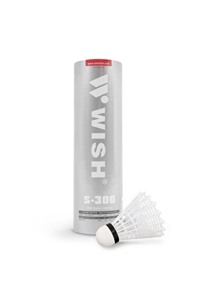 wishtree Μπαλάκια Badminton Nylon Shuttlecock S-300 6 τμχ.