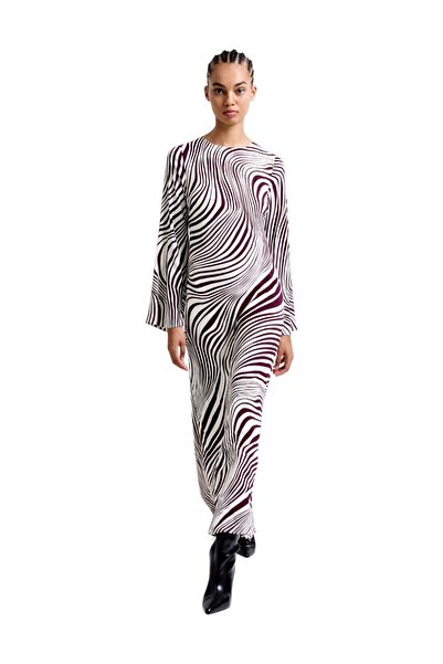 French Connection Women Ziggy Lara Tie Back Maxi Dress