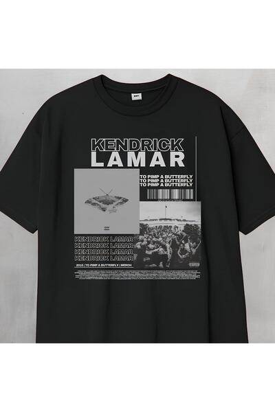 MG Kendrick Lamar Printed Circular Neck Cotton Oversize Fit Unisex Tshirt