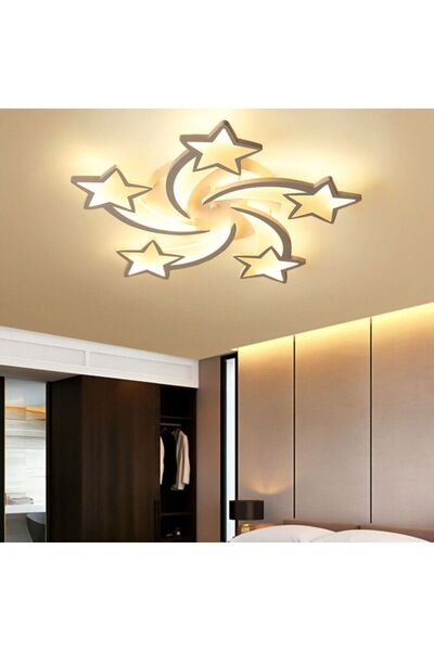 Generic Brand Lustra Led Stea150W cu telecomandă