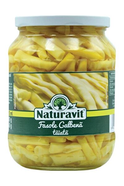 Naturavit Conserva fasole galbena pastai taiata borcan sticla 720ml