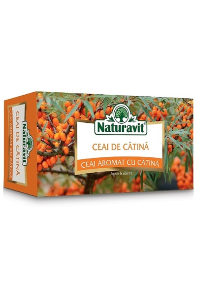 Naturavit Ceai din fructe cu Catina, 20 plicuri, 250ml