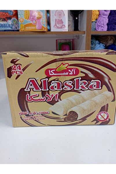 Alaska çikolatalı gofret 1 kutu(24 adet)