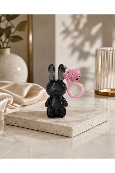 KILIF HOUSE Rabbit Figured Moisturizing and Shine-Enhancing Lip Gloss Keychain