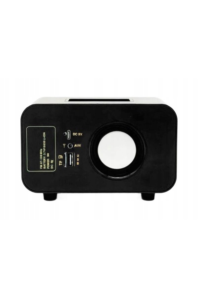 NO BRAND Radio RETRO MK-267BT bluetooth USB card TF cu baterie încorporată mahon