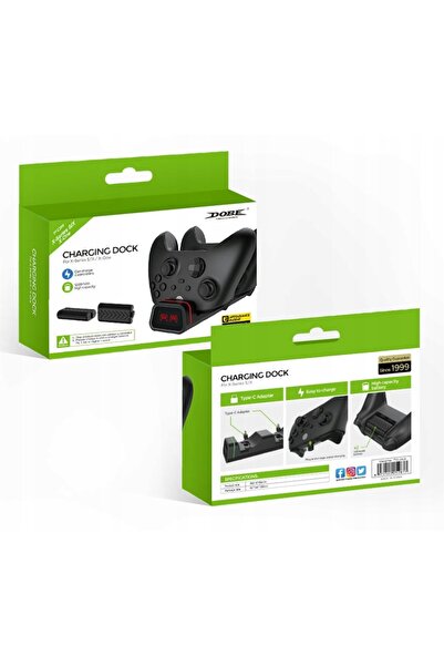 NO BRAND Stație de încărcare dublă de înaltă performanță 2x1200mAh DOBE XBOX ...