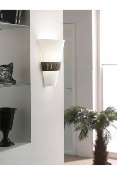 Philips Aplică de perete Bakersfield, stil modern, sticlă, metal, bronz