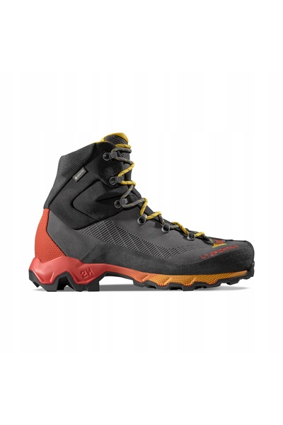 La Sportiva Pantofi bărbați Aequilibrium Trek Gore-Tex carbon/galben 42.5