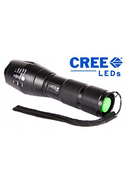 NO BRAND Lanternă tactică LED CREE cu zoom XM-L3 impermeabilă