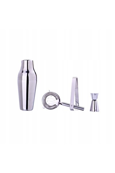 NO BRAND Set de barman pentru cocktailuri, shaker cu 4 piese. LAGUIOLE