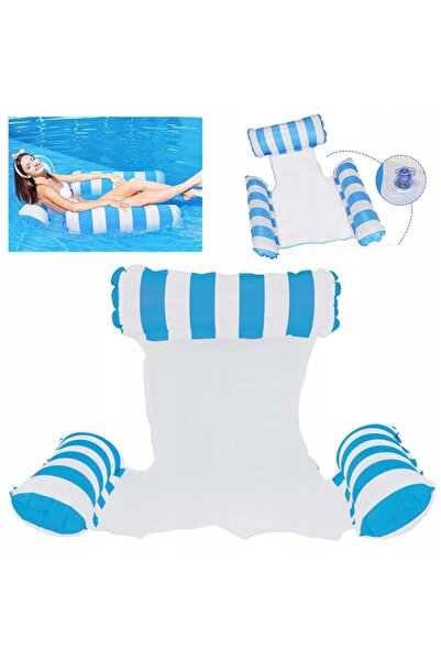 Jokomisiada Saltea gonflabilă, șezlong de plajă, hamac de apă pentru piscină,...