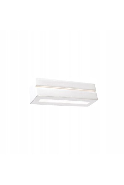 NO BRAND Aplică ceramică de perete VEGA LINE E27 albă Sollux