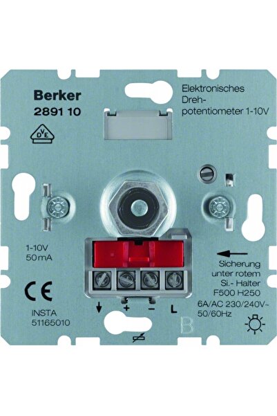 NO BRAND Potențiometru electronic rotativ Berker one.platform 1-10 V 289110