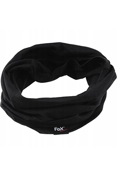 NO BRAND Fular termoactiv din ochrună FOXOutdoor Lână Merino Lite Negru