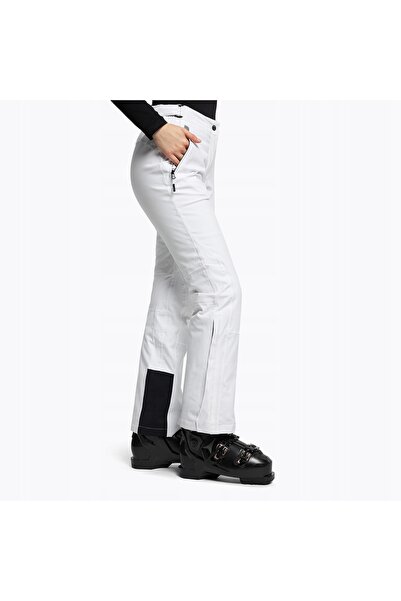 CMP Pantaloni de schi pentru femei albi 3W18596N/A001 36