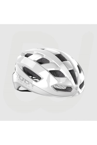 NO BRAND Cască de bicicletă Rudy Project Skudo alb lucios mărimea L