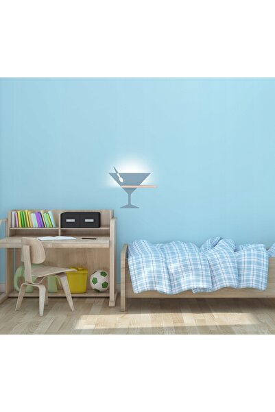 NO BRAND LAMPĂ DE PERETE PICCOLO 4W LED 4000K IQ KIDS Z ALBASTRU