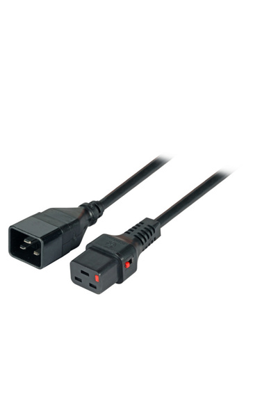 Digitus Cablu de alimentare C19-C20 2.0m IEC cu blocare negru IEC-PC1285