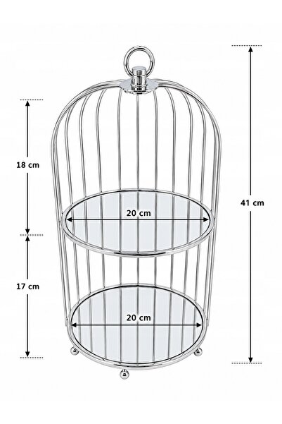 NO BRAND Patera Klatka pentru masă de deserturi, Candy Bar, Tort cu fructe, c...