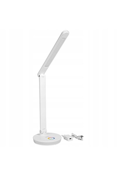 Platinet Lampă de birou funcțională albă, lampă de veghe, școlară, 2 în 1, LE...