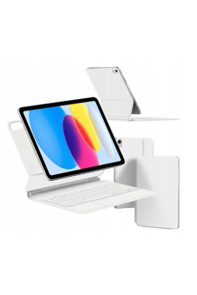 NO BRAND Husă cu tastatură și touchpad 3-în-1 pentru Apple iPad 10.9 Generați...