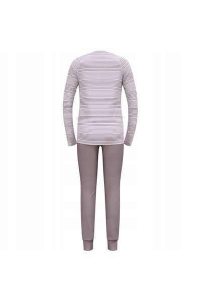Odlo Lenjerie termică pentru copii Set Active Warm lila/gri 128 cm