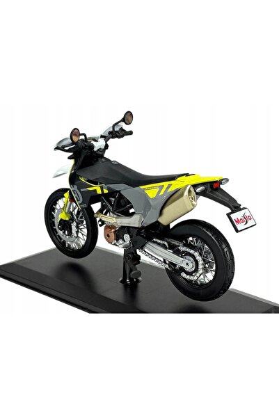 Maisto 2023 HUSQVARNA 701 SUPERMOTO CU SUPORT 1:12 32726 MODEL NOU METAL