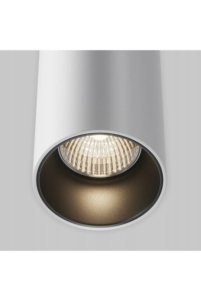 NO BRAND Lampă suspendată minimalistă, tub LED alb, Ø10,5 cm, deasupra biroul...