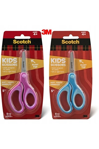 Scotch Foarfece pentru copii de la 4 ani, rotunjite, 12cm x4