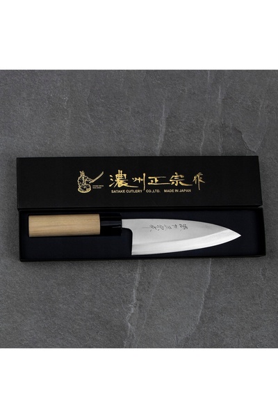 NO BRAND SATAKE Cutlery Mfg Shirogami 15 cm K3 Cuțit japonez Deba pentru file...