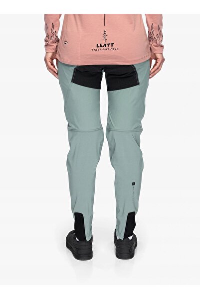 Leatt Pantaloni de ciclism MTB Gravity 3.0 pentru femei - verde ceață L