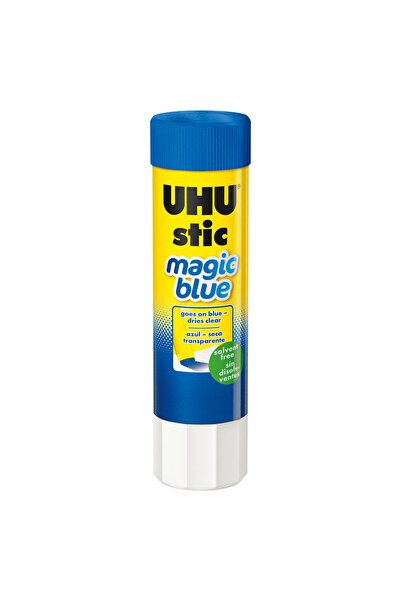 Uhu Baton de lipici Magic Blue 8,2g care dispare, x12