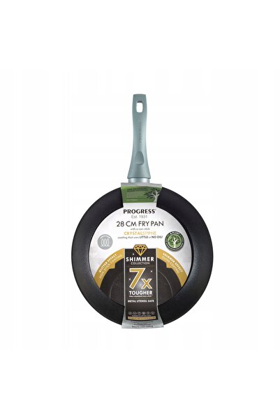 progress PATELNIA ANTIADERENTĂ VERDE Sclipitor 28CM PENTRU TOATE TIPURILE DE ...