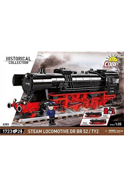 COBI bricks 6283 DR BR 52/TY2 Locomotivă cu aburi Locomotivă cu aburi germană