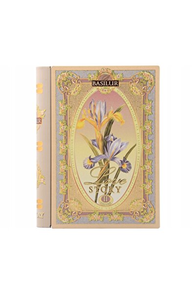 NO BRAND Ceai negru Basilur cu verde + aditivi Love Story Vol. II 100g - carte
