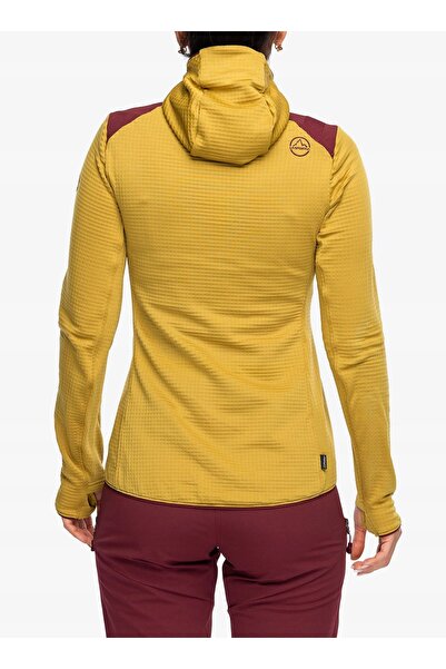La Sportiva Hanorac termic Lucendro din fleece pentru femei - savana/redwood M