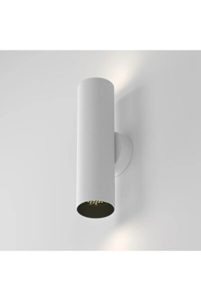 NO BRAND Aplică de perete albă tubulară 20cm 2xGU10 10W, dimabilă, Maytoni